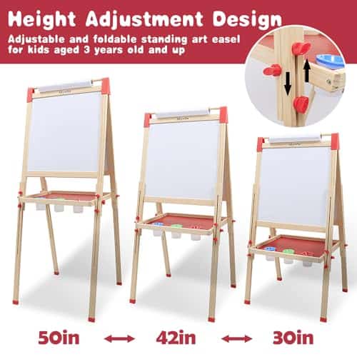 Caballete de arte Skyelta para niños de 4 a 8 años 9-12, - Imagen 6