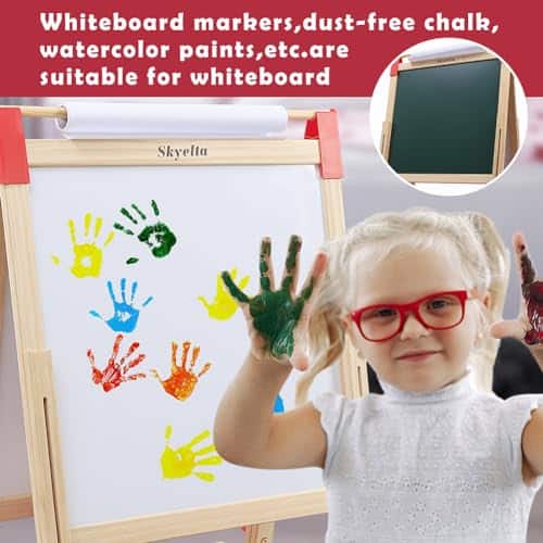 Caballete de arte Skyelta para niños de 4 a 8 años 9-12, - Imagen 8