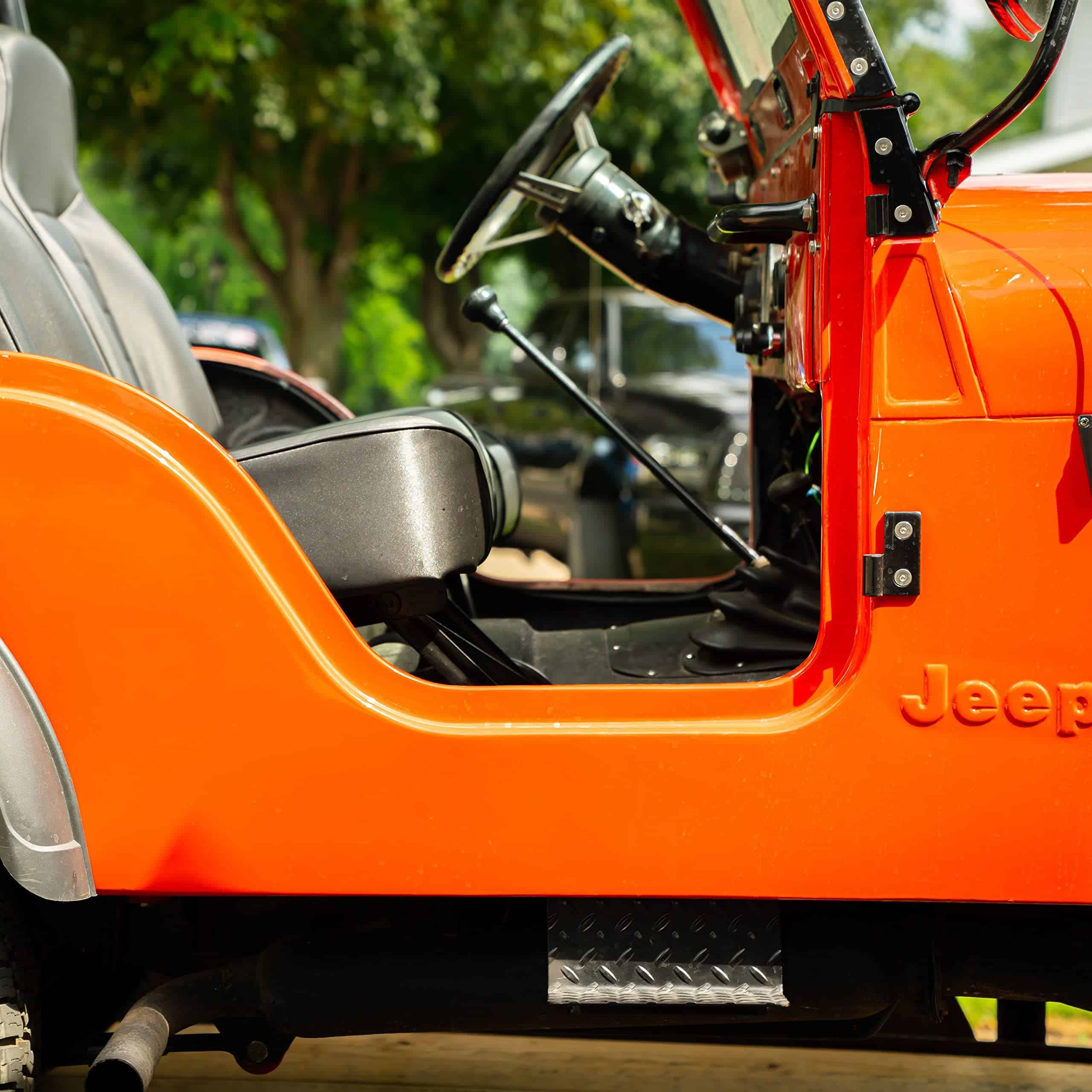 CJ5 Pasos Laterales Compatibles con Vehículos Jeep CJ (Par) - Imagen 5