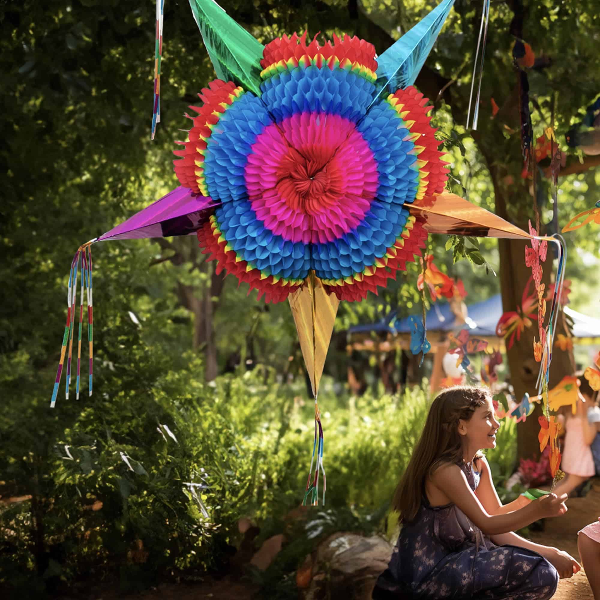 Piñata Mexicana (Extra Grande 36 Pulgadas Auténtica Hecha a - Imagen 8