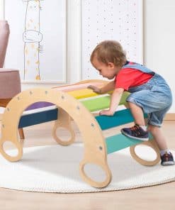 TOOKYLAND Juguetes de Escalada Arco Iris para Niños