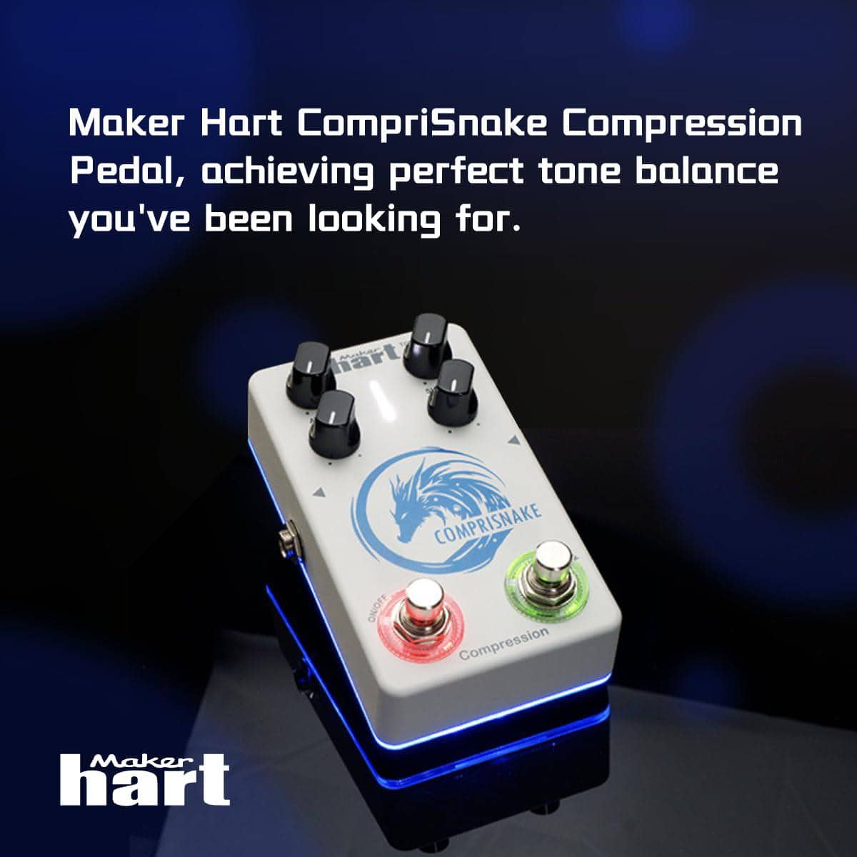 Pedal Compresor Direct Mix Maker hart - Imagen 5