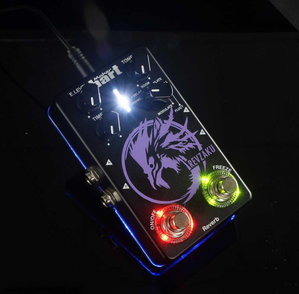 Pedal de Reverb de Grado de Estudio REVZAKU/REVERB de Maker - Imagen 3