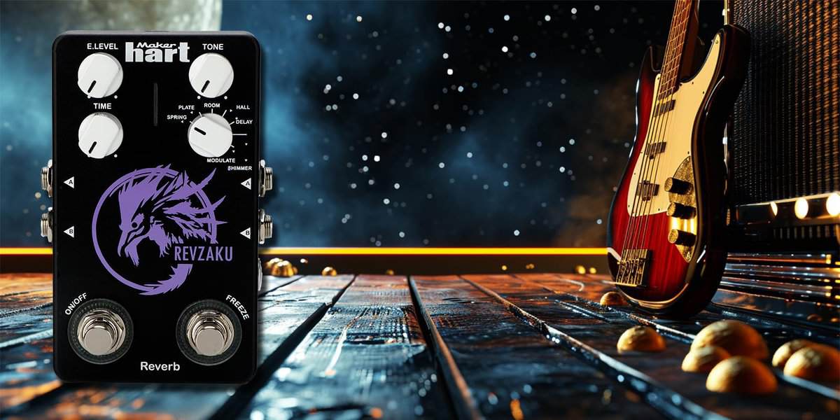 Pedal de Reverb de Grado de Estudio REVZAKU/REVERB de Maker - Imagen 5