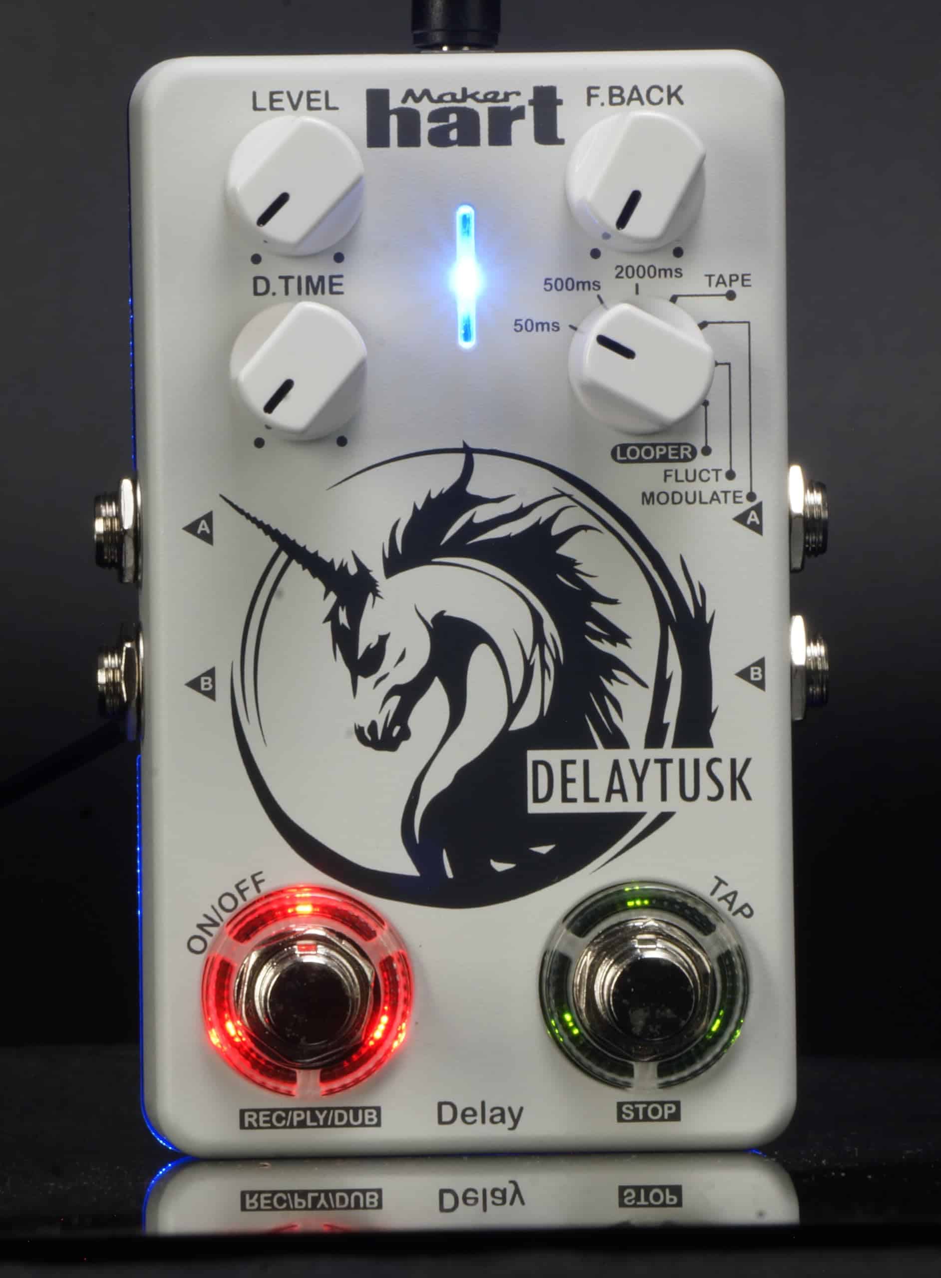 Pedal de Delay Multi-Modo Maker hart DELAY/DELAYTUSK con - Imagen 4
