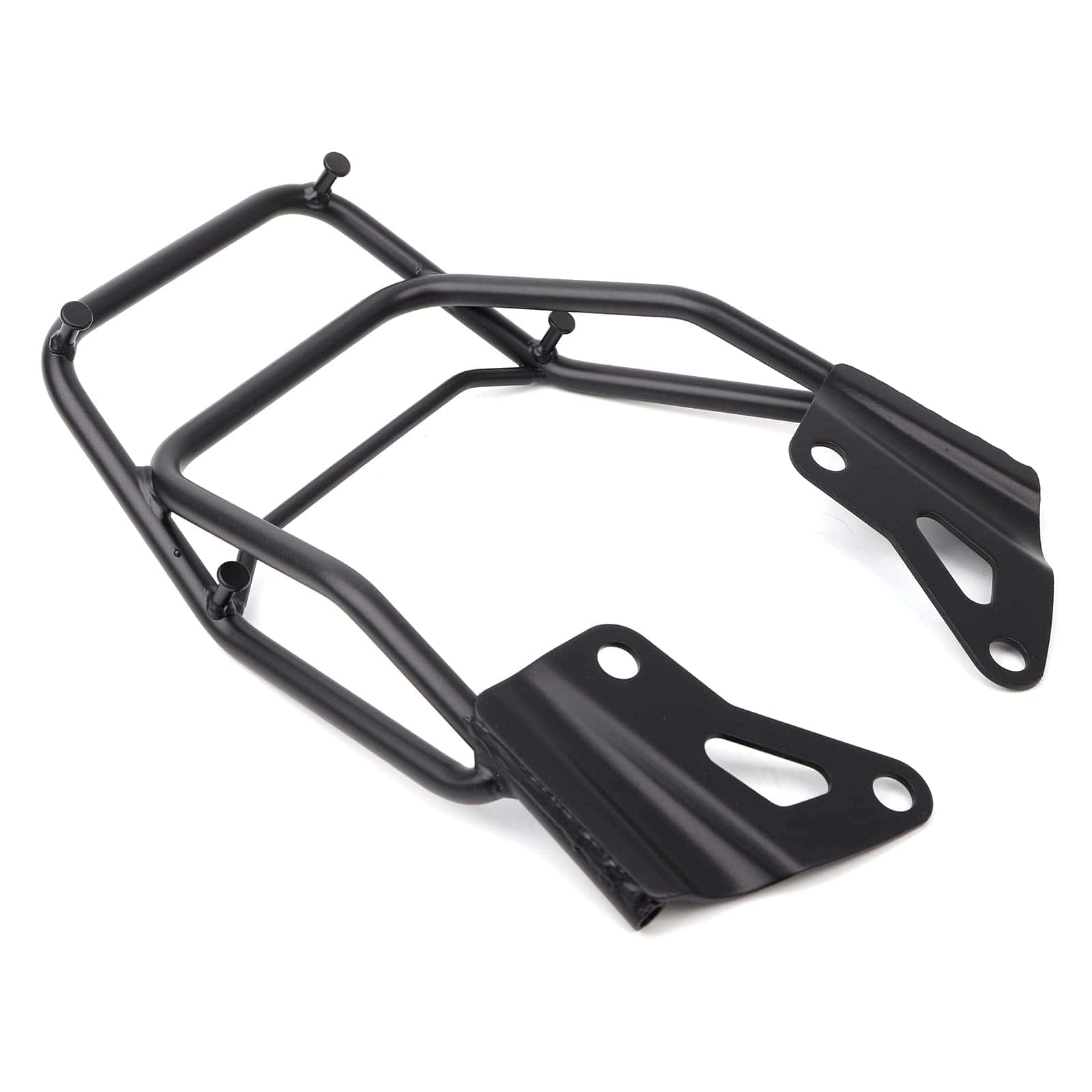 Mokuo Motorcycle Black Rear Luggage Rack Iron Luggage - Imagen 4