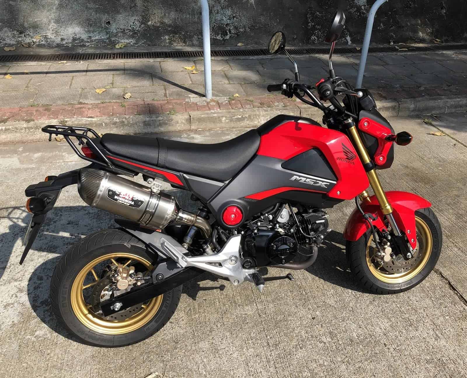 Mokuo Motorcycle Black Rear Luggage Rack Iron Luggage - Imagen 6