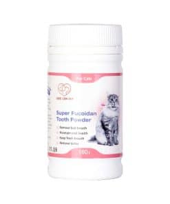Polvo para limpieza dental de gatos Love Can Fly -