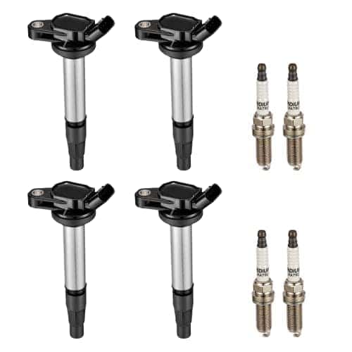 Conjunto de Bobinas de Encendido SPEEDTUN UF596 y Bujías de