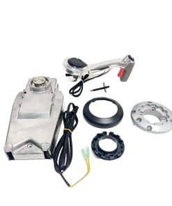 Caja de control en panel de consola mano derecha para