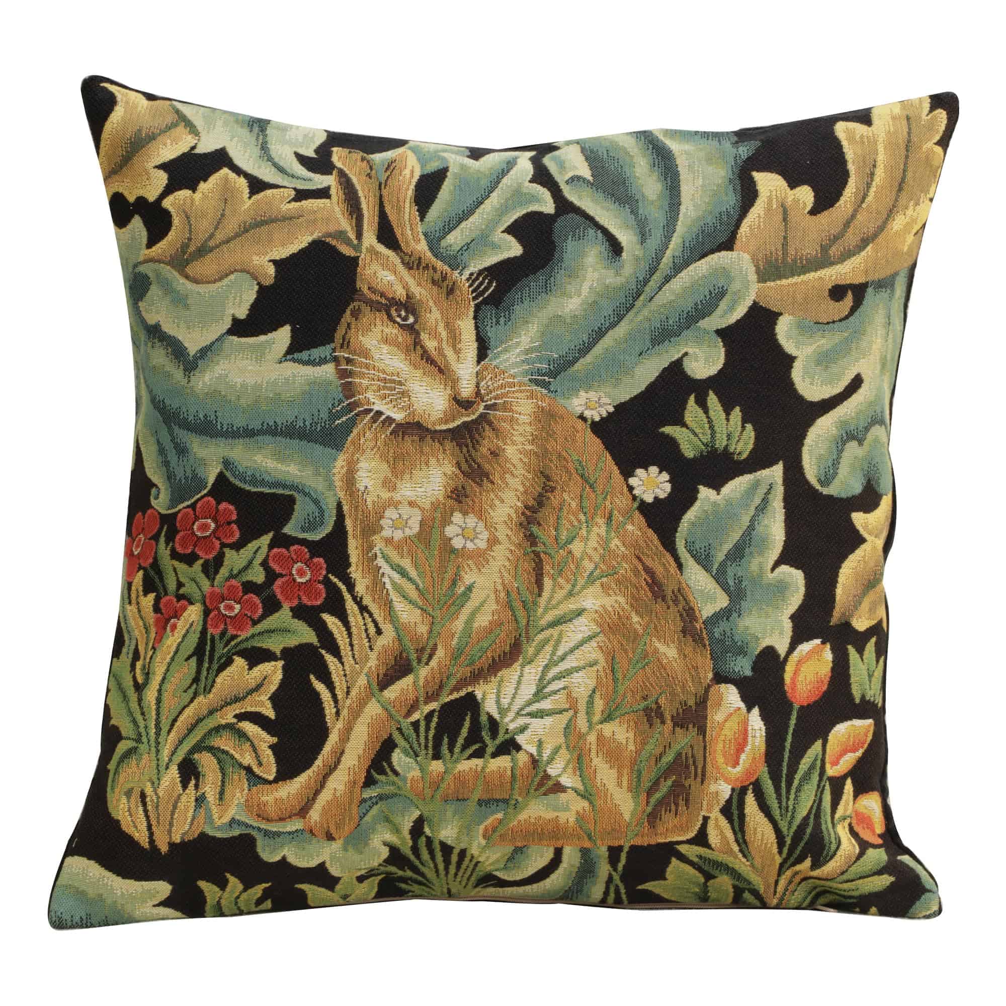 Fundas de Cojín Decorativas Charlotte Home -Liebre Marrón