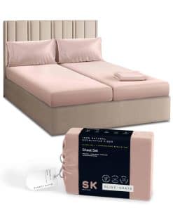 Juego de sábanas bifurcadas Olive + Crate para cama