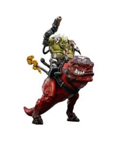 Figura JOYTOY 1/18 Warhammer 40,000 Orks Squighog Nob En