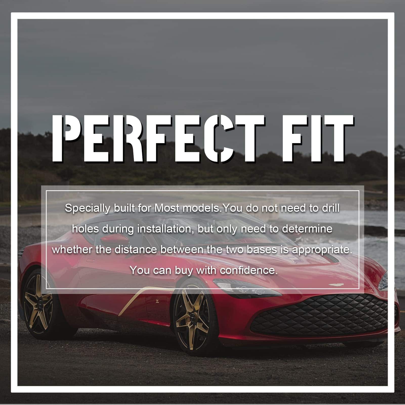 Acmex 46 Pulgadas Alerón Trasero Universal, Estilo JDM - Imagen 7