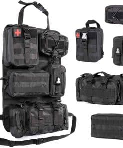 Organizador de Asiento Táctico con Bolsa de Almacenamiento