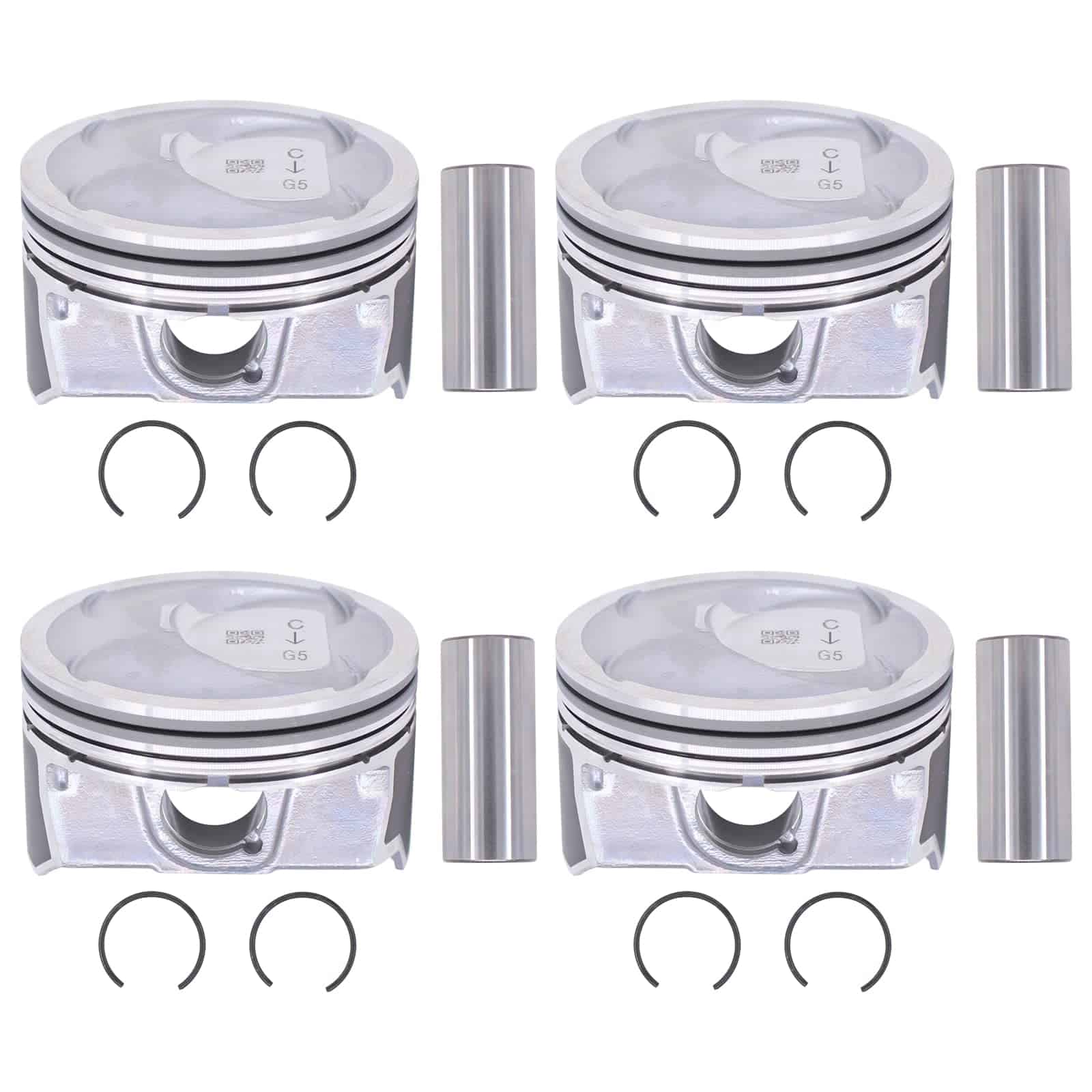 Kit de pistón de motor y pasador de pistón y anillo de