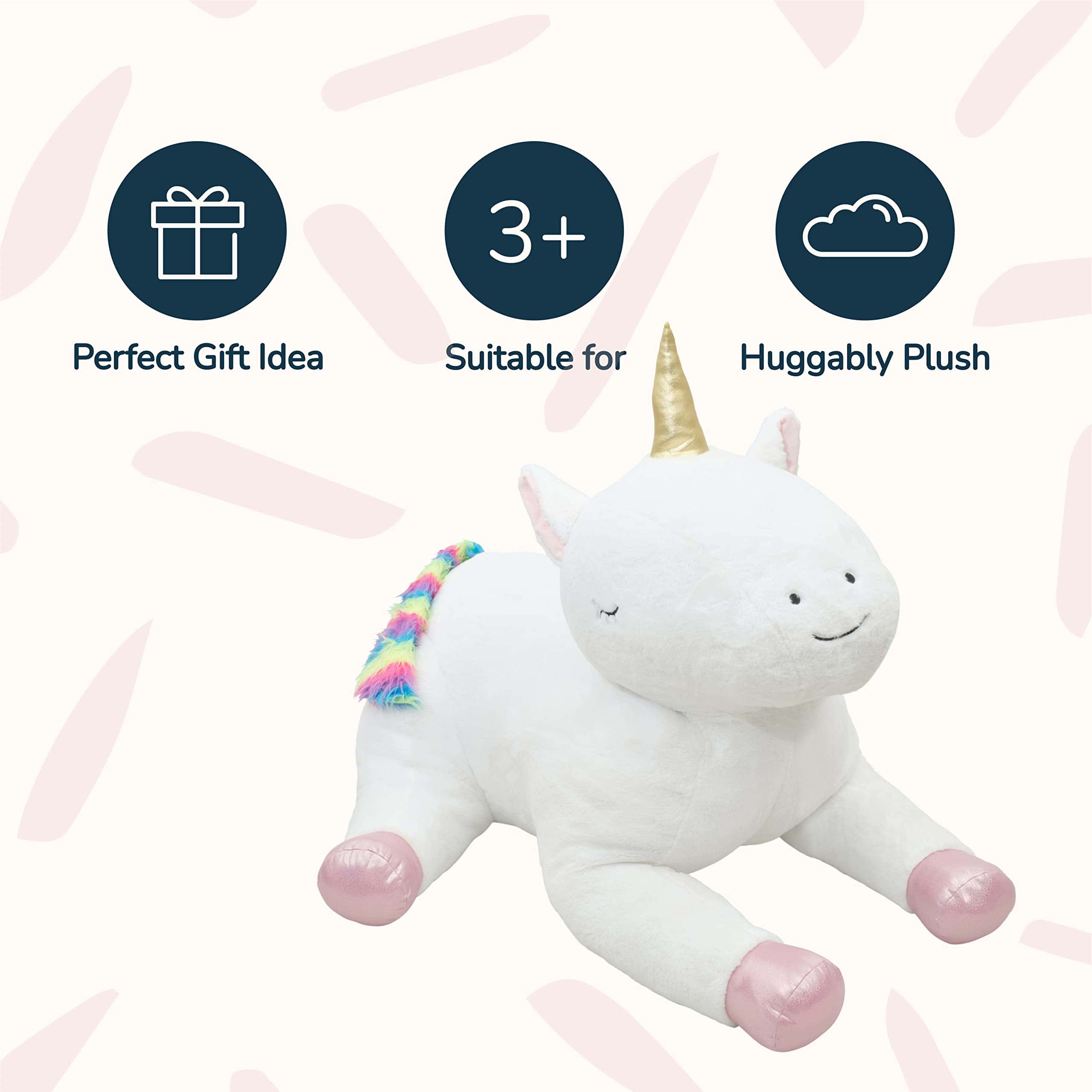 Peluche de Unicornio Gigante PixieCrush para Niñas de 3 a 8 - Imagen 6