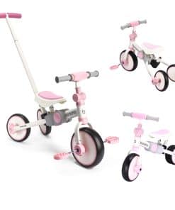 Bicicleta de equilibrio para bebés Banana -Rosa bebé