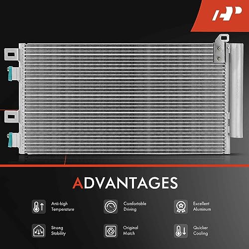 A-Premium Condensador de Aire Acondicionado A/C Compatible - Imagen 6