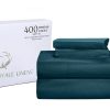 Juego de Sábanas King 100% Algodón Americano de 400 Hilos