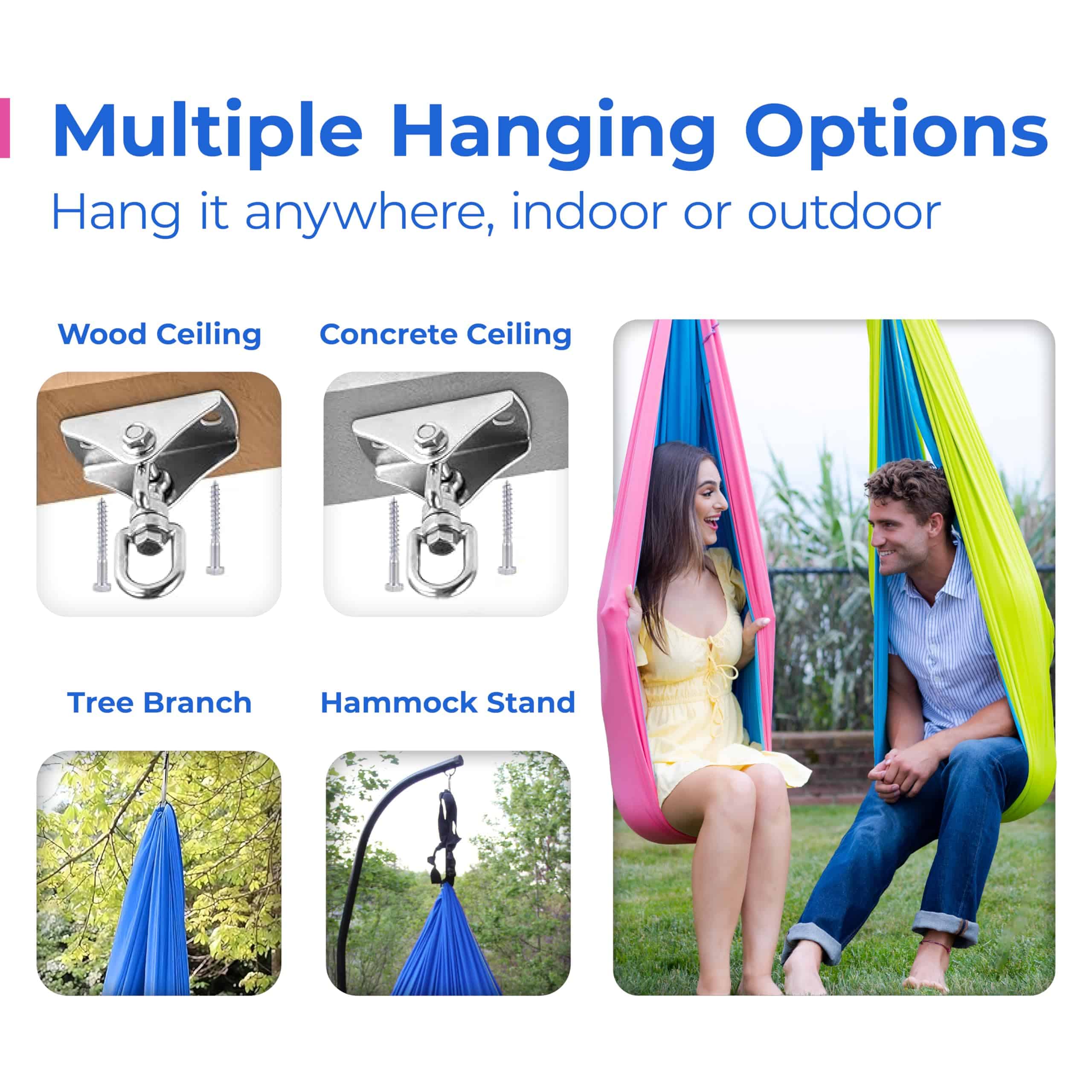 Columpio Sensorial AWA Indoor para Niños y Adultos con - Imagen 6