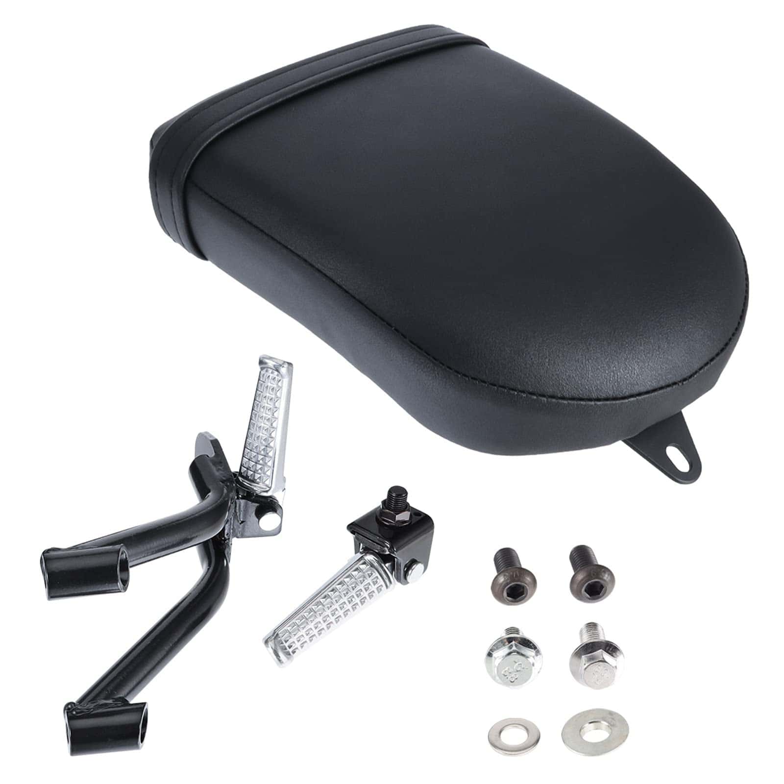 Kit de Asiento Trasero para Motocicleta y Perno de