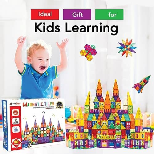 Bloques Magnéticos NuStar Technology para Niños | 100 PCS - Imagen 6