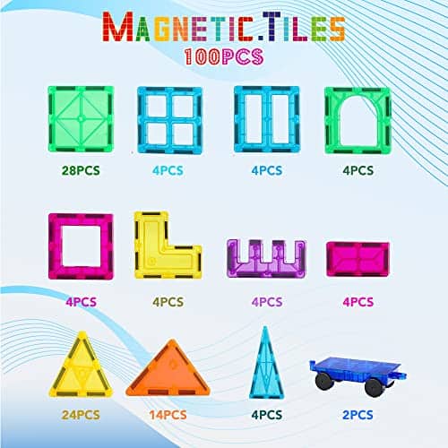 Bloques Magnéticos NuStar Technology para Niños | 100 PCS - Imagen 8