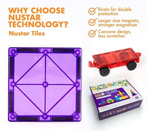 Bloques Magnéticos NuStar Technology para Niños | 100 PCS - Imagen 10