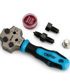 Herramienta de doble cabezal Capri Tools 3/16 pulgadas,