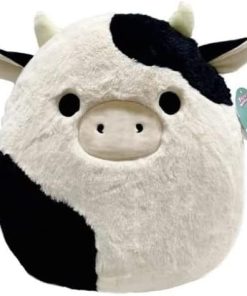Squishmallows 16" Fuzz-A-Mallow Connor The Cow