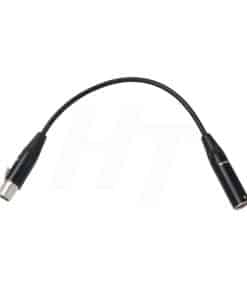 Cable Adaptador de Audio para Micrófono Shure Headset TA4M
