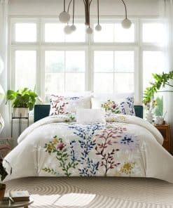 Juego de Edredón Style Quarters Queen - 3 Piezas 100%