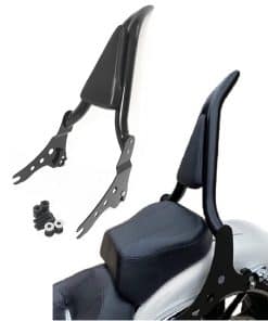 Sissy Bar Respaldo Negro para Harley Heritage Classic FLHC