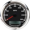 MOTOR METER RACING W Pro 85mm 3-3/8" -Negro