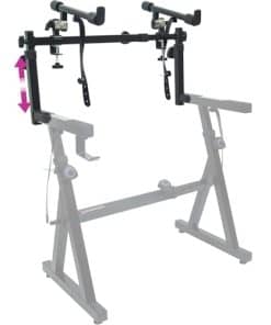 Soporte de teclado de 2 niveles de Liquid Stands - Soporte