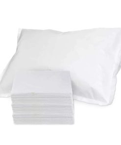 Fundas de Almohada Desechables (Paquete de 100) - Blancas,