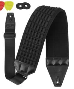 Correa Amumu AIRAFT Bass & Guitar cómoda de 4" de ancho