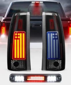 Conjunto de Luces Traseras LED Claras + Tercera Lámpara de