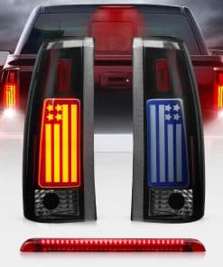 Conjunto de luces traseras LED + lámpara de freno LED