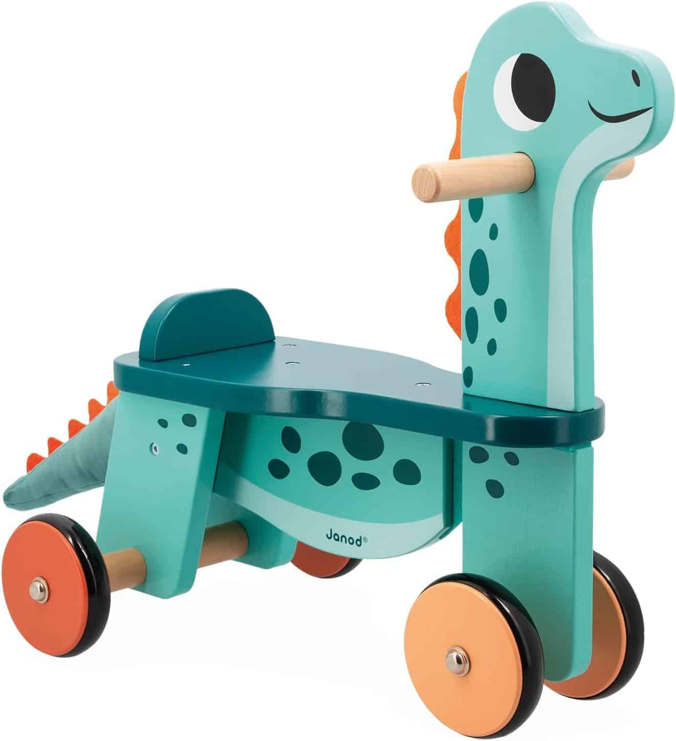 Janod Dino Babies Portosaurus Dinosaur Ride-On 21 cm Altura - Imagen 10
