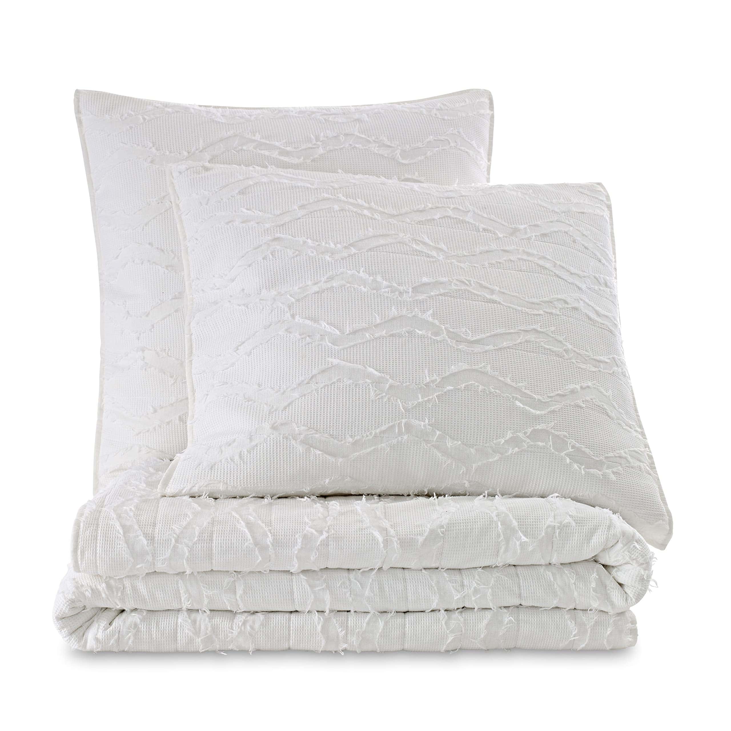 Colcha King Southern Tide Greenville Blanca