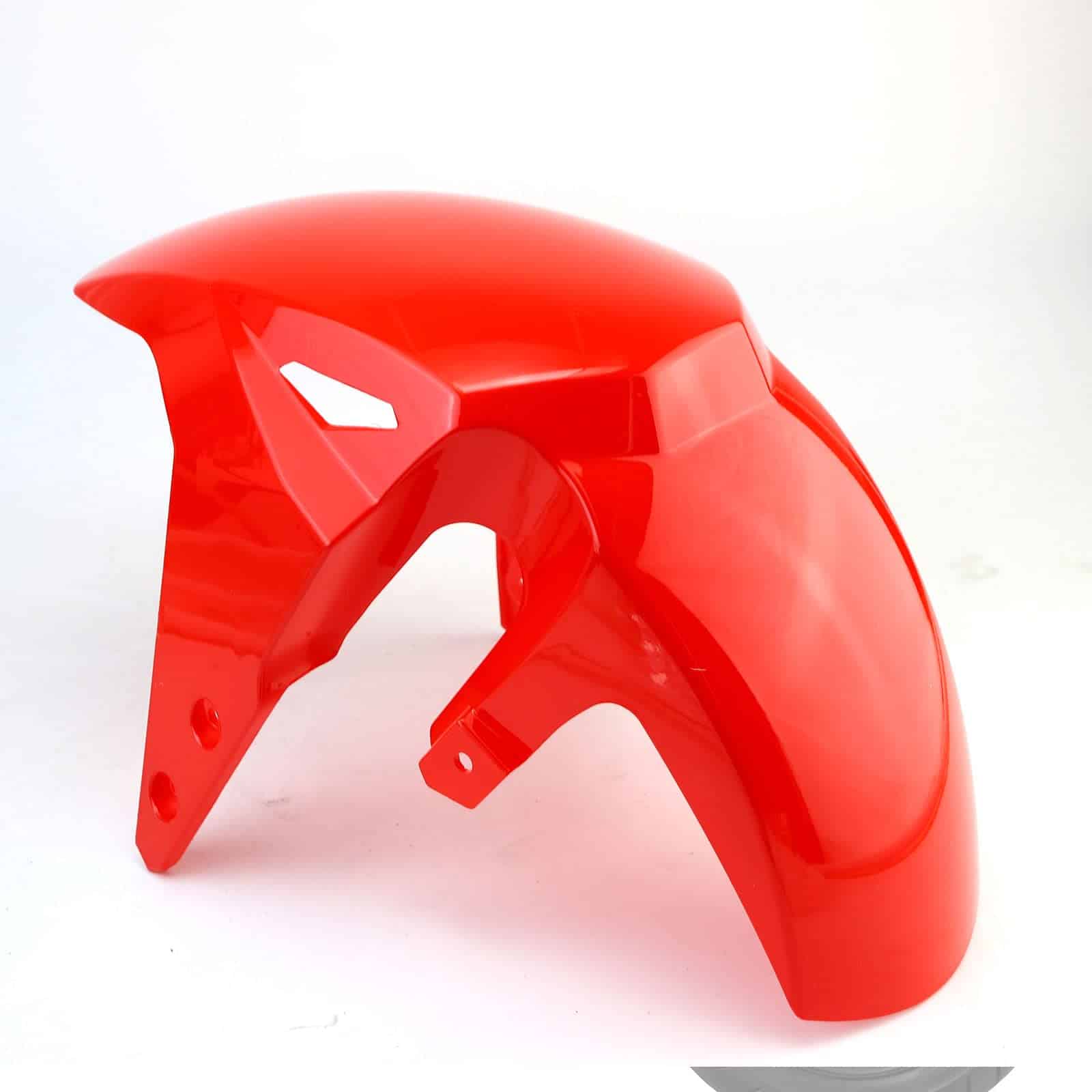 Guardabarros Delantero Rojo para Motocicleta Mokuo para - Imagen 7