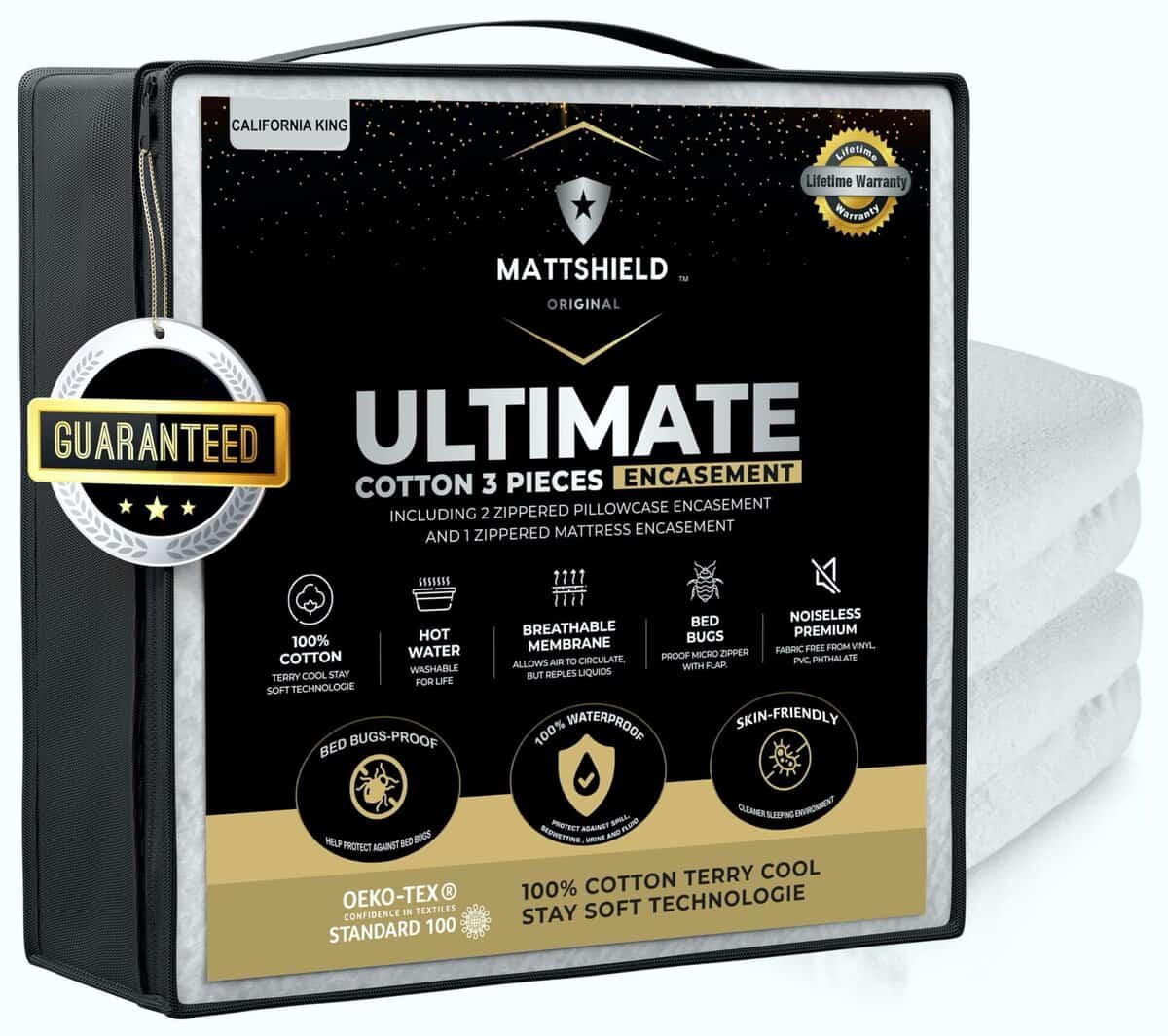 Kit Ultimate de Protección de Cama MATTSHIELD - Protector
