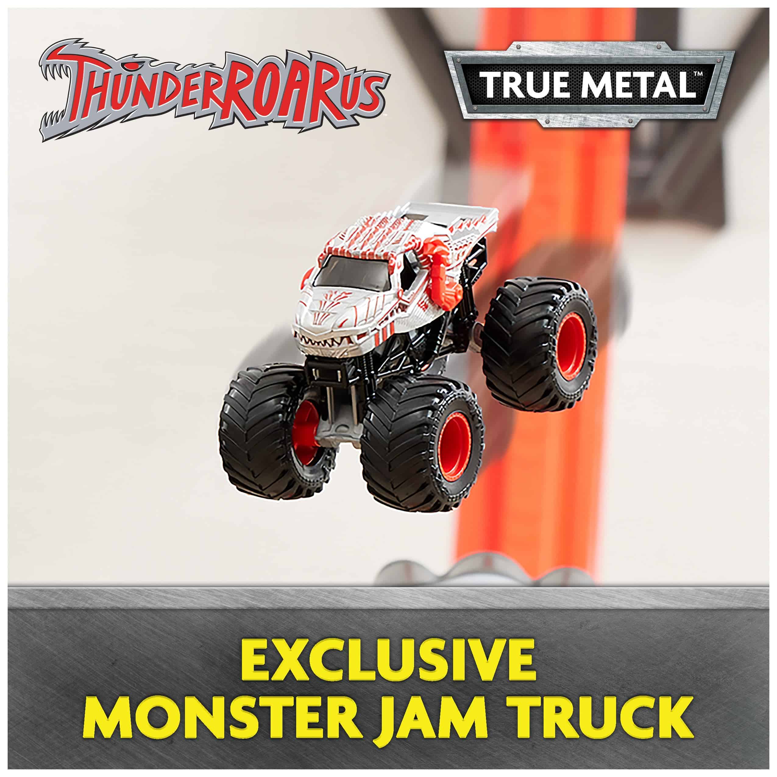 Monster Jam ThunderROARus Drop Playset con Monster Truck - Imagen 4