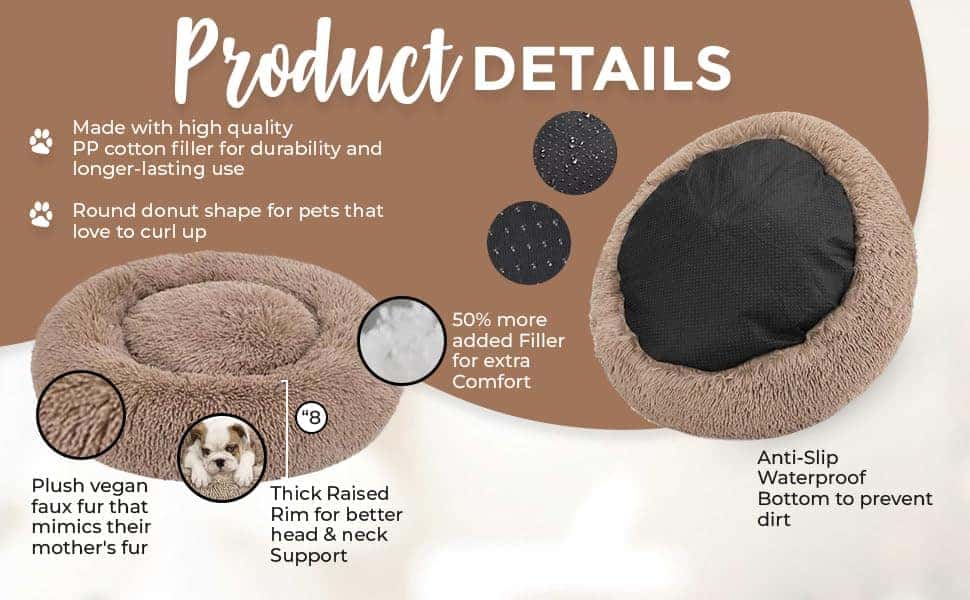 Cama para perros y gatos LIVING ESSENTIA Calmante, Cama - Imagen 6