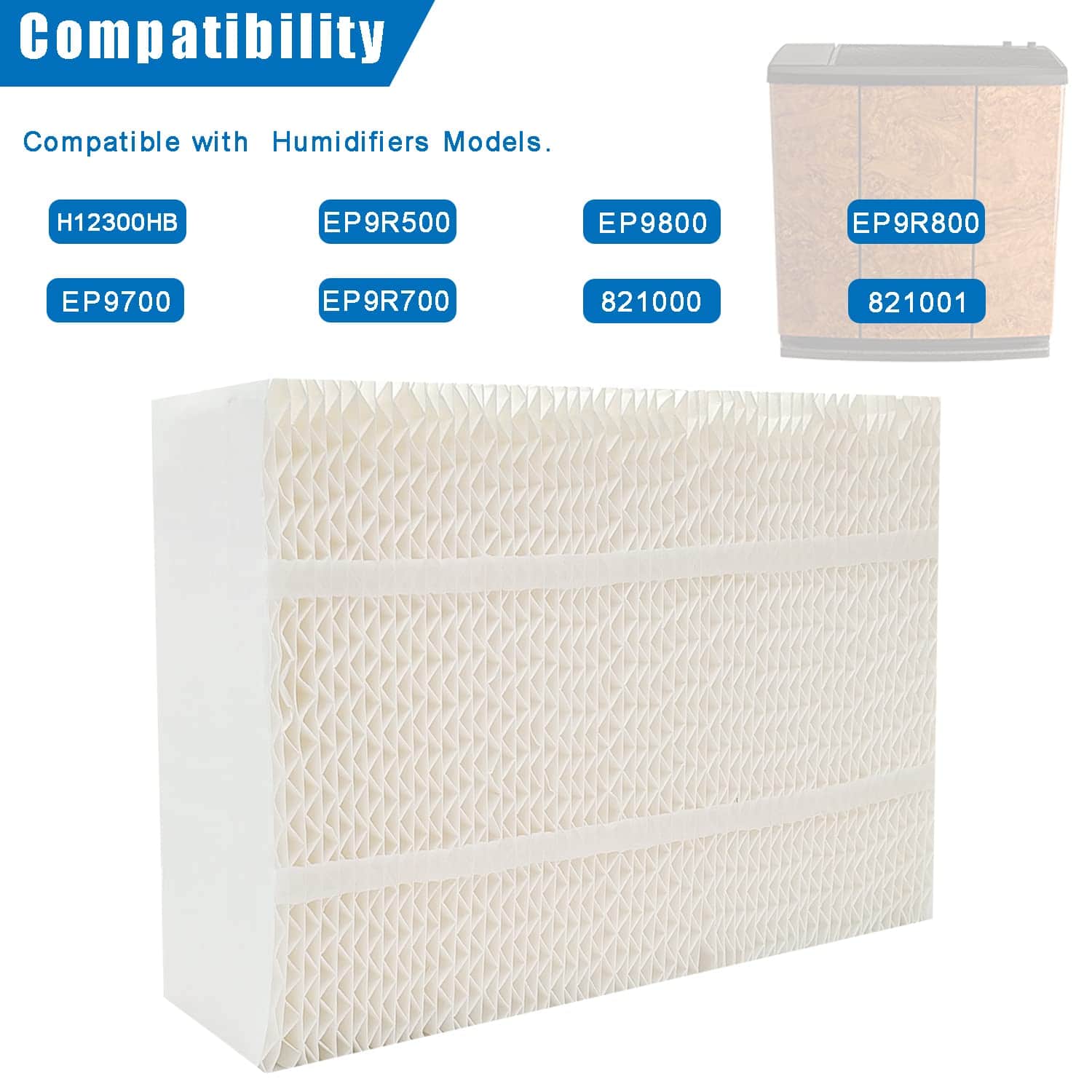 Filtro de Humidificador 1045, Reemplazo para Filtro de - Imagen 3