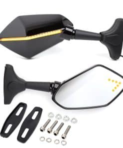 Espejos Retrovisores Ajustables de Señal de Giro LED para