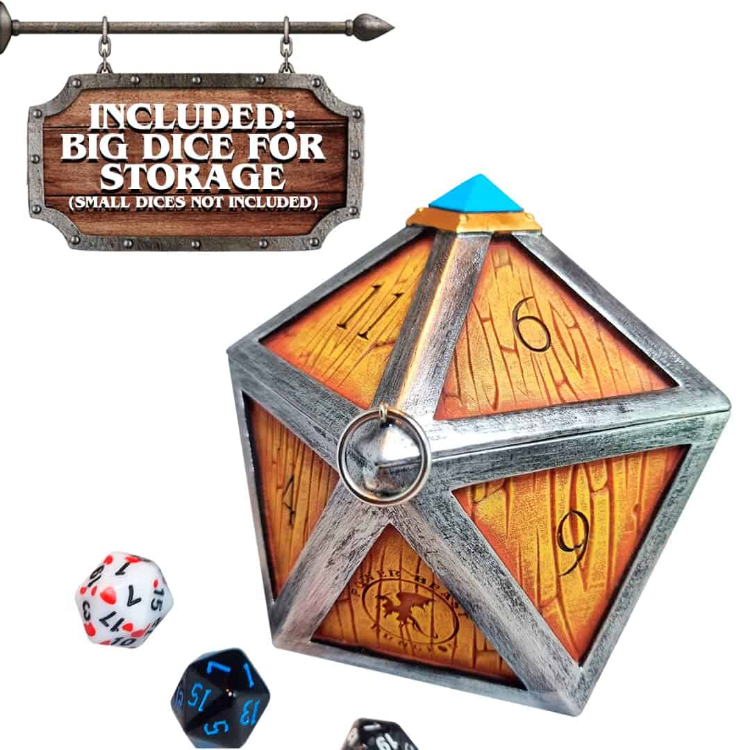 POWER BEAST Dungeon Giant Dice Storage Box - Imagen 3