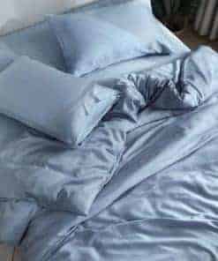 Juego de sábanas DOZ by SIJO, 100% viscosa -Cielo